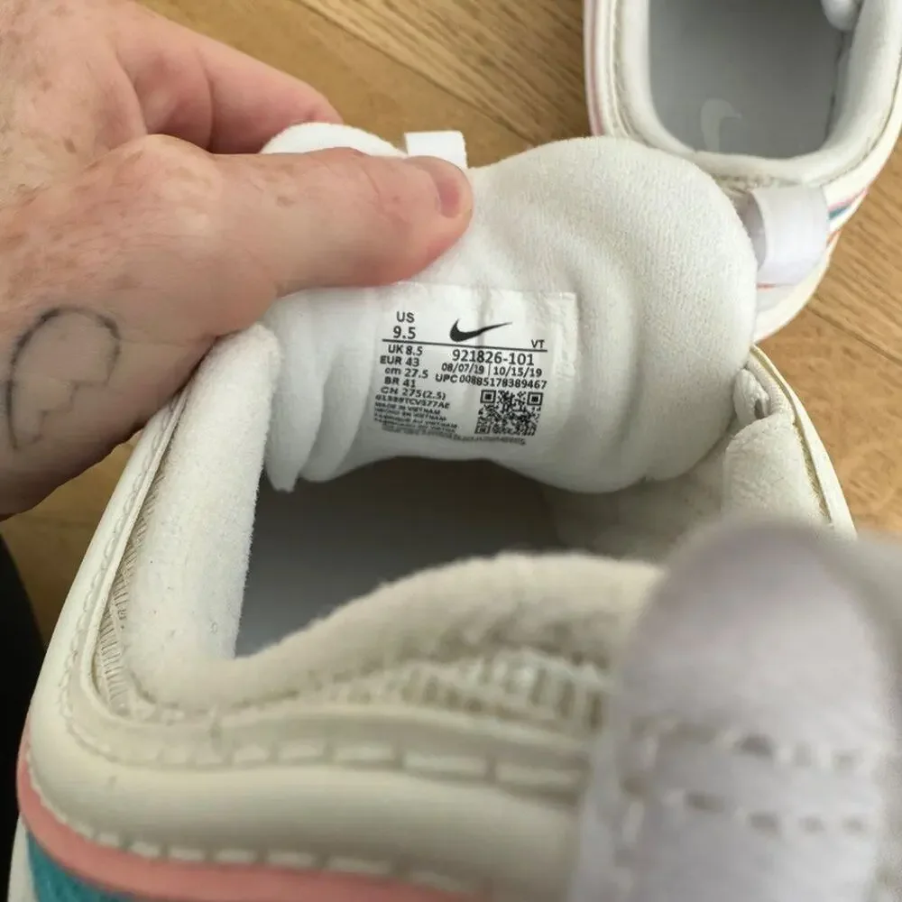 JAJA x Nike Air Repo Sneakers in White and Multi